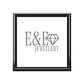 E&E Jewellery Black Lacquer Jewelry Box | Personalized Logo Display